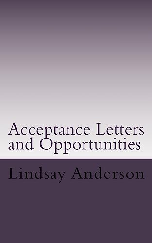 Acceptance Letters and Opportunities: A Lyndsey Kelley Novel
