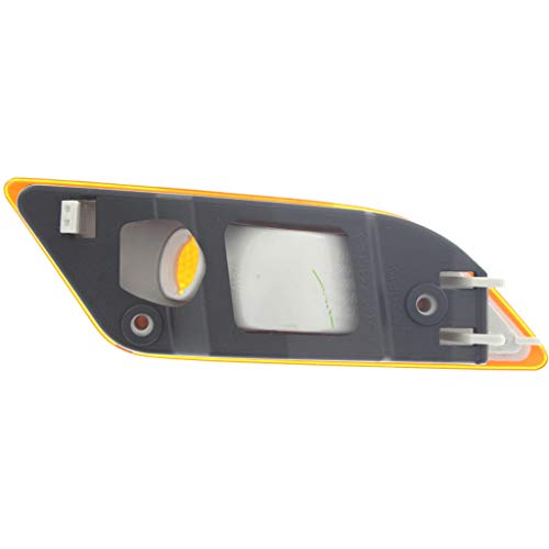 For Mercedes-Benz C250 Turn Signal/Side Marker Light Assembly 2012 2013 2014 Driver Side Capa Certified Mb2550105-204 906 73 01 ;W204; Sedan #TOP1