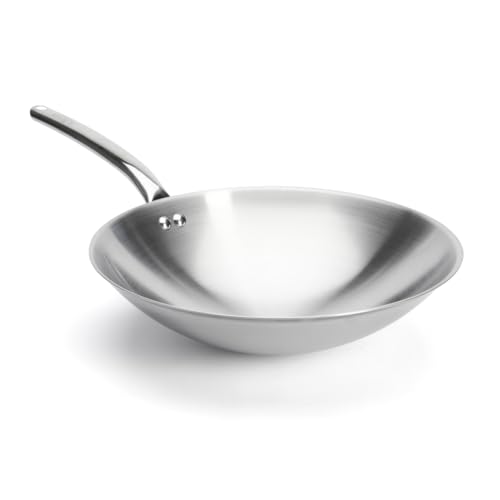 Wok de acero inoxidable para inducción de Buyer miniatura 2