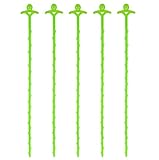 CUEMOON 5 Stück Abflussverstopfungsentferner, flexible Abflussspirale, zur effektiven Entfernung von Haaren und Ablagerungen in Waschbecken und Badewanne, 51 cm