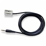 Connexion de source audio de 5 mm : vous permet de connecter des sources audio externes telles que des lecteurs MP3, des smartphones et des ordinateurs portables à votre autoradio via la prise jack du changeur de CD.