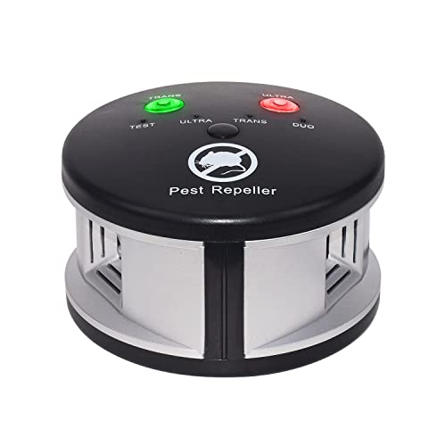 Mouse Repellent Indoor Ultrasonic, Rodent Repellent 4-In-1 Indoor Ultrasonic, Home Defense Pest Control Plug-In Rat Deterrent Get The Mouse Away Silver 1 #TOP10