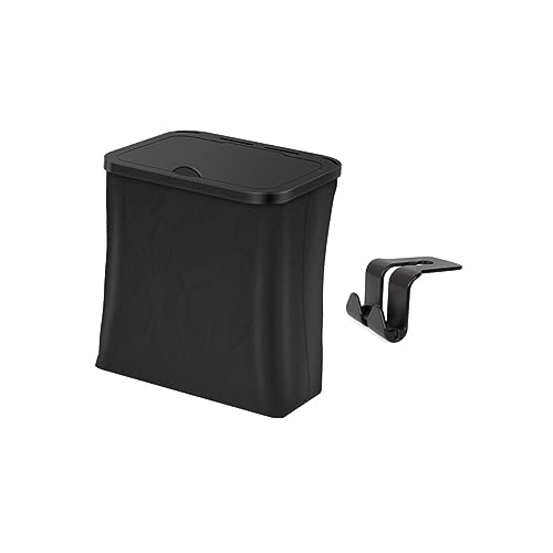 Poubelle voiture pliable suspendue grande capacite dechets