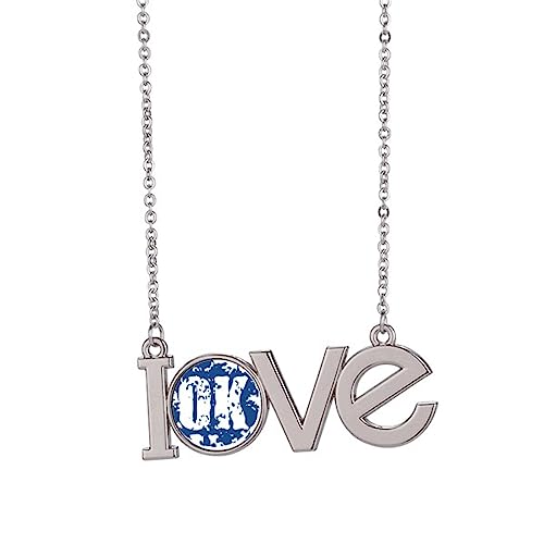 Collier avec pendentif rond OK Design M le cadeau idéal pour amateurs d'art