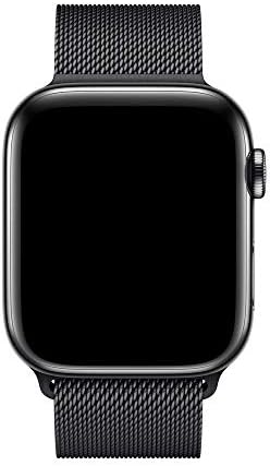 44mm space black milanese loop amazon