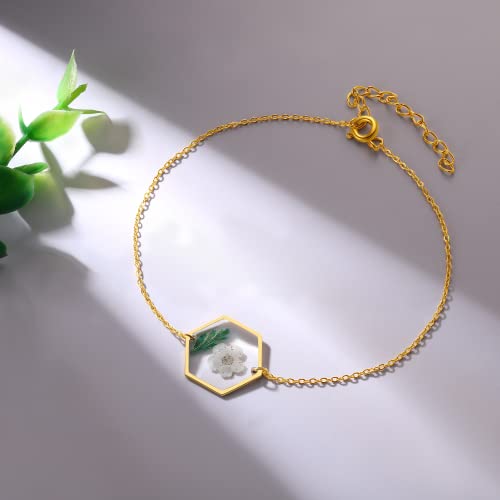 Lily-of-the-valley-Pressed-Wildflower-Bracelet-Pressed-Flower-Bracelet-Gift-for-Women-Personalized-Handmade-Bracelet-May-Birth-Flower-Bracelet-Return-to-Happiness-6523