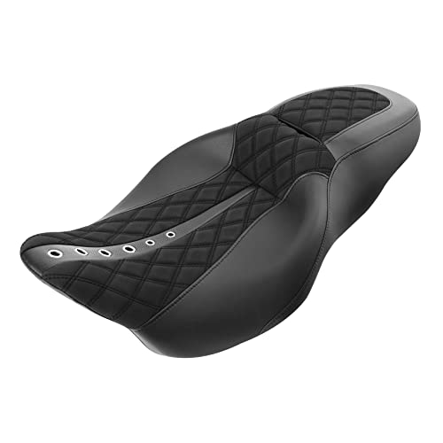 Asiento de conductor y pasajero para evitar fatiga en Harley Street Glide y Touring
