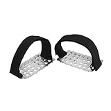 BESTonZON Picos De Agarre para Zapatos Cubrebotas De Alpinismo Pinzas para Hielo Antideslizantes Pinza De Hielo Pinzas para Escalada En Hielo Pinzas para Hielo Al Aire Acero Inoxidable