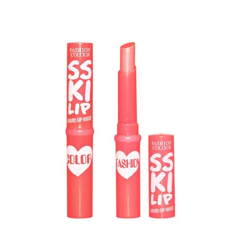 Image of FASHION COLOUR Kiss Lip Balm For All Skin Types | For Dark, Dry & Pigmented Lip | Moisturising, Non-Sticky, Shiny & Soft Lip | Tinted Balm (08 Girls Talk)