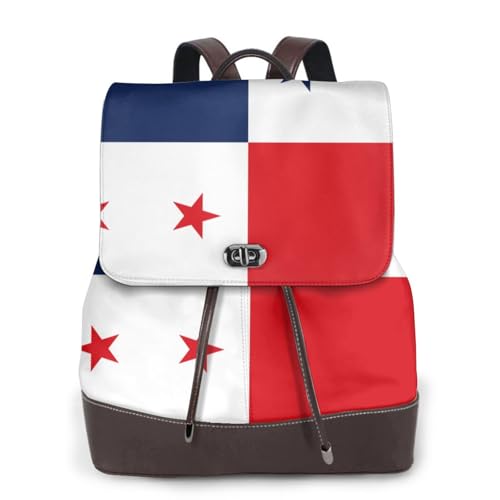Sac à dos en cuir imprimé Panama : fini le désordre quotidien