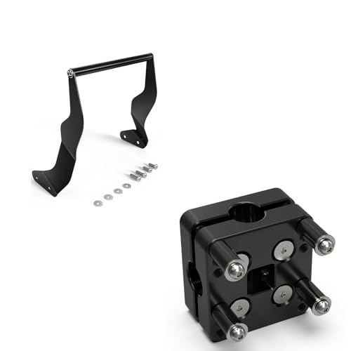 Support GPS CRF1100L Africa Twin 2020-2025 barre de fixation moto argent