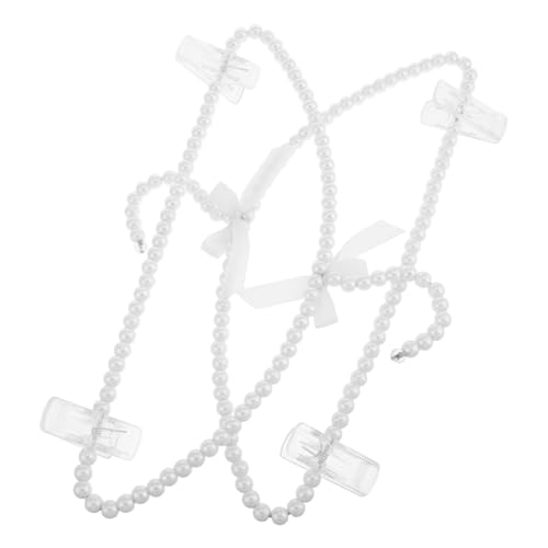 PRETYZOOM Bridal Dress Hangers 2 Pack of Non-Slip Plastic Hangers Suitable for Wedding Dresses Gowns Coats