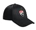 Ducati Corse Total Black Hat 987695229 Carbon Pattern Front