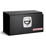 WEATHER GUARD (525502 Mini Underbed Tool Box, Steel, Black