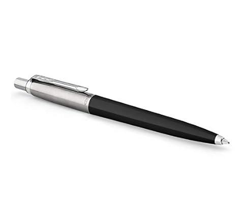 Parker Jotter Originals balpen | zwarte afwerking | medium penpunt | blauwe inkt | 1 stuk