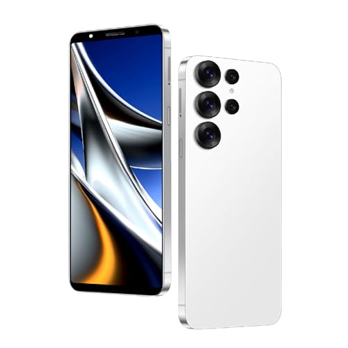 DEMANN GMBH Desbloquear el teléfono, Pantalla de 6.0 Pulgadas, 4GB RAM + 64GB ROM/TF 256GB, Cámara Doble, Soporte 4G LTE FDD TDD, Doble Tarjeta sim, Adecuada para Principiantes. (Beige White)