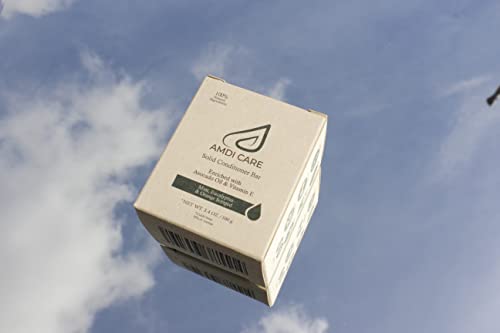 Amdi Care - Eco-Friendly Bar Conditioner For Hair - Nourish, Control, And Shape Your Hair - Paraben, Silicone, And Palm Oil Free - Vegan - Enriched With Avocado Oil And Vitamin E - Cruelty-Free - Plastic-Free - Artificial Fragrance-Free - Sustainable - Zero Frizz - Soft And Silky Hair - Conditioner Bars For Hair - Travel-Friendly #TOP4
