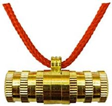 Maa Baglamukhi Mandir Metal Panchmukh Hanumat Kavach- Multicolour.