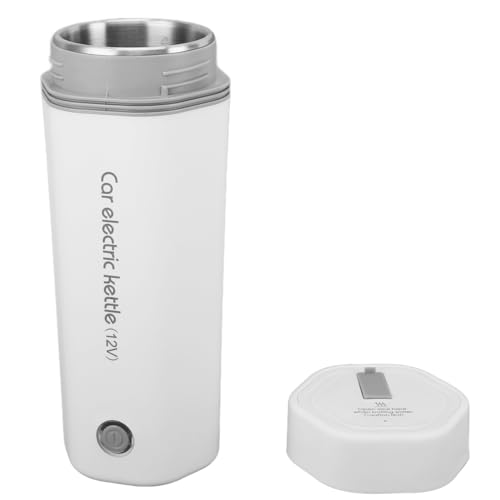 Tetera eléctrica portátil de viaje 350ml acero inox miniatura 4