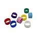 8pcs/Lot Colorful ID Band Ring for XPR3300 XPR3500 XPR7550 XPR7580 Radio Antenna