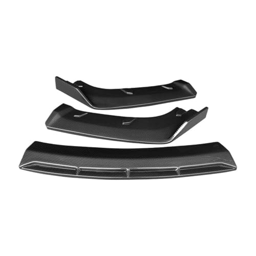 ZGGRB 3pcs Front Lip Spoiler for Honda CR-V 2012-2016 2014 ABS Plastic Splitter Bumper Chin Body Kit Modified Accessories(Carbon