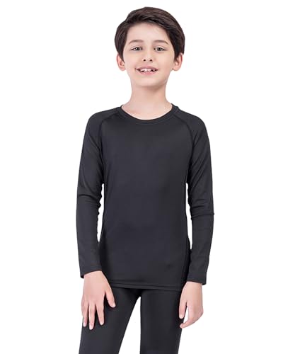 Boys Compression Shirt Long Sleeve Suit Youth Undershirts Kids Football Baseball Baselayer Cold Gear Quick Dry2