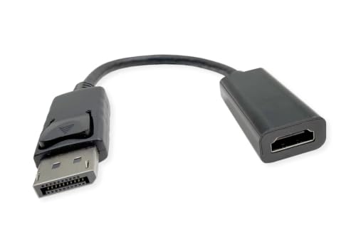 ROLINE Adaptateur DisplayPort vers HDMI 8K, DP St - HDMI BU, Actif
