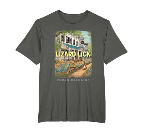 Lizard Lick North Carolina NC Country Charm SD152 T-Shirt