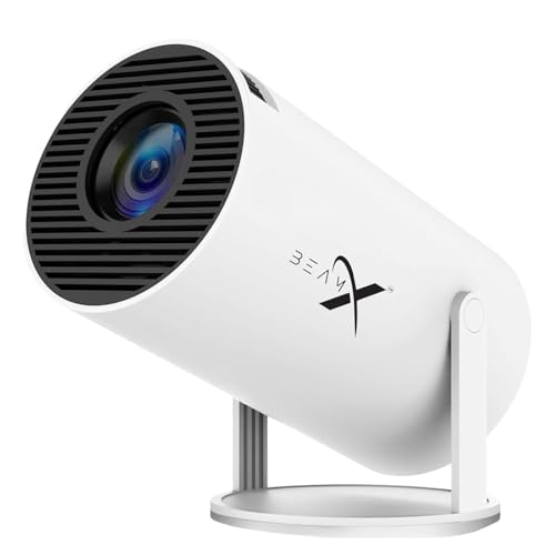 Image of Vision Pro Smart Android Projector | Native 720p HD, 4K Support | Dual WiFi, Bluetooth | Auto Keystone | 1GB RAM 8GB Storage | Netflix Prime Hotstar | 6500 Lumens Portable Home Theater Projector