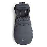  Bugaboo Ganzjahresfußsack High Performance - Universal-Fußsack mit herausnehmbarem Winter-Einsatz - wasserabweisend, winddicht & atmungsaktiv, Stahlblau