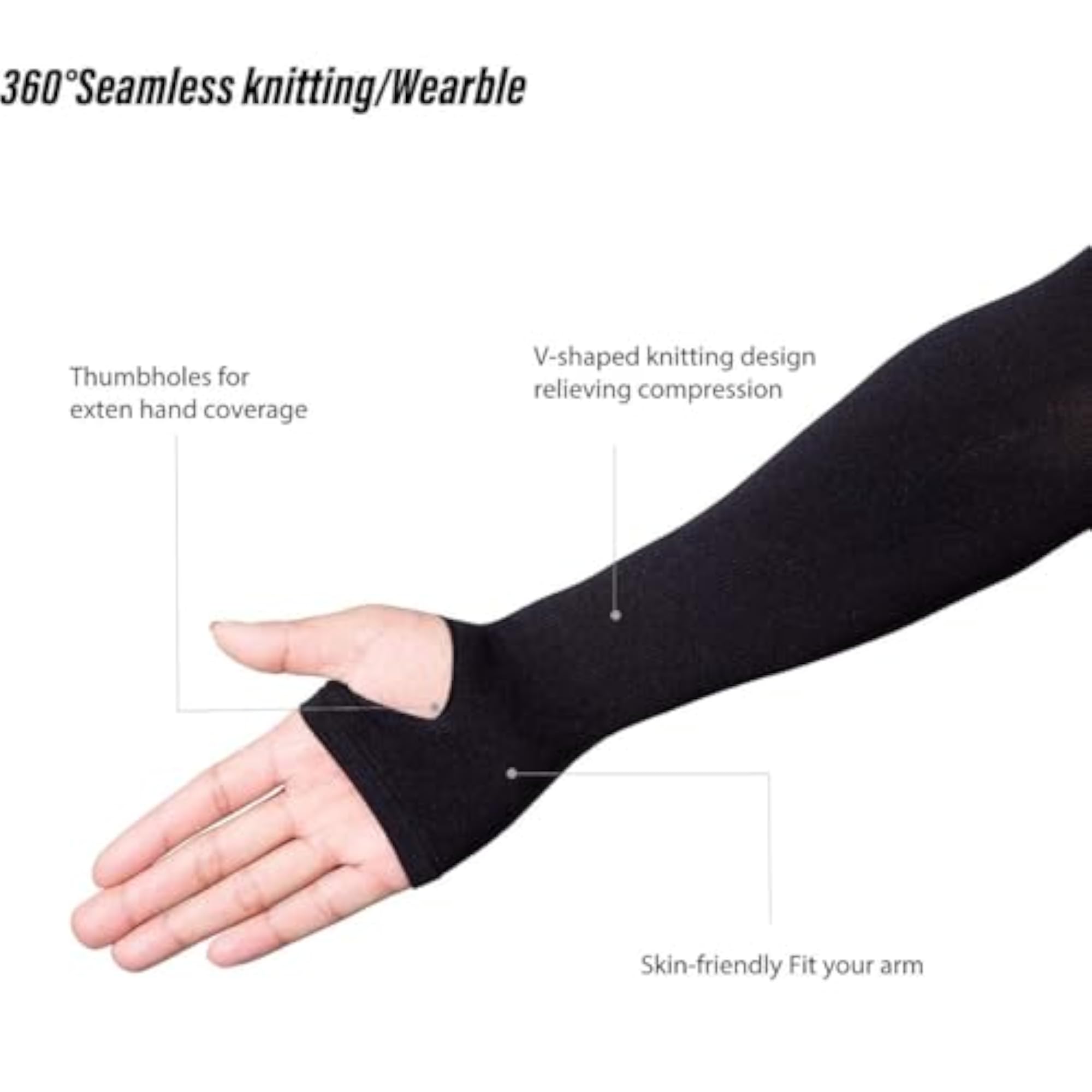 Pro-Rideer Hand Cover Arm Sleeves UV Protection