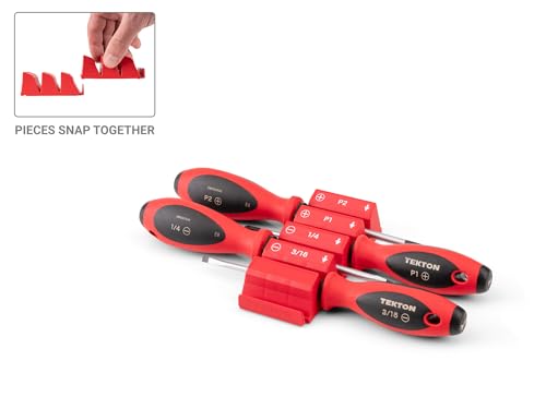 Image of TEKTON Phillips and Slotted Screwdriver Set, 4-Piece | DWZ90112