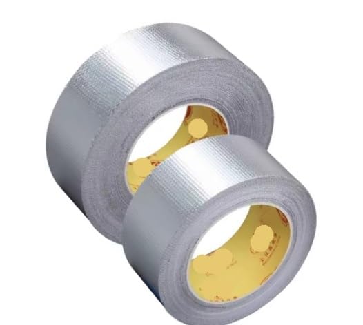 Cinta de papel de aluminio para conductos de 0,14 mm con consistencia metalizada premium