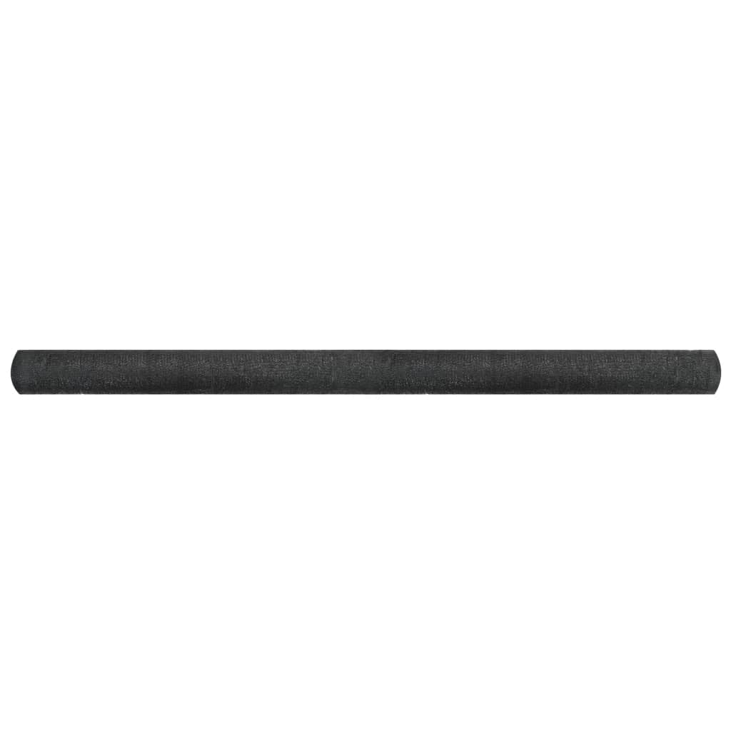 Filet brise-vue en polyéthylène haute densité noir x m, /m², résistant aux UV et découpable, pour jardin, balcon, terrasse, pavillon, utilisation en extérieur