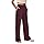 COPYLEAF Wide Leg Pants Woman High Waist Yoga Pants with Pockets Loose Stretch Dress Work Sweatpants Casual Lounge(Wine XXL)