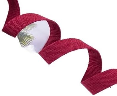 Miniatura 8 de Webbing Strap Cinta De Lona De 2 Metros Y 25mm para Bolso, Cincha De Algodón Y Poliéster, Accesorio para Cinturón De Costura, Novedad Heavy Cotton