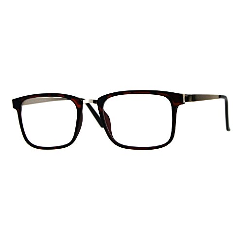 PASTL Reading Glasses Unisex Magnified Eyeglasses Rectangular Fashion Frame2