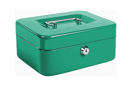 kippen 10333V1 - Green Cash Box, Dimensions: 150X120X80 mm