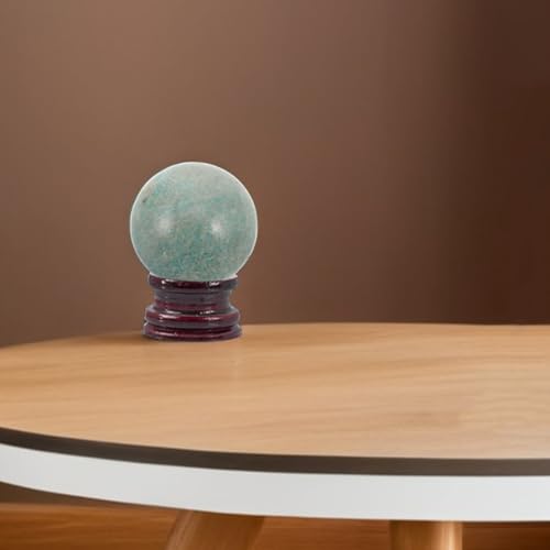 Esfera de amazonita de 4 cm Veemoon natural pulida 8