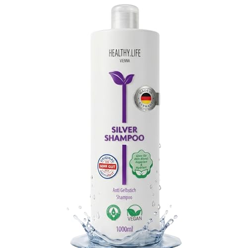 Shampooing violet anti-jaunissement HLV : éliminez les reflets jaunes des cheveux gris