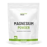 Nutrition Freak Magnesium Powder 300g - Premium Fully Reacted Magnesium Citrate Powder Suitable for Men & Women UK Made