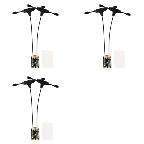 Récepteur RP3 ExpressLRS 2.4GHz Diversity Nano pour Drone FPV et Tinywhoop - Lot de 3