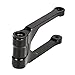 CNC Rear Drop Lowering Link Compatible With CRF1000L CRF1100L Africa Twin 2016-2024, XL750 TRANSALP 2023 2024 (Black)