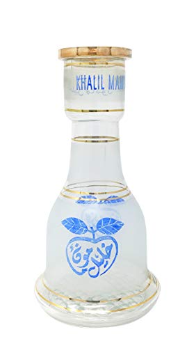 Khalil Maamoon Hookah Vase Best Shisha Base by Tornado (TM) Khalil Mamoon Vase (Large Blue Apple)