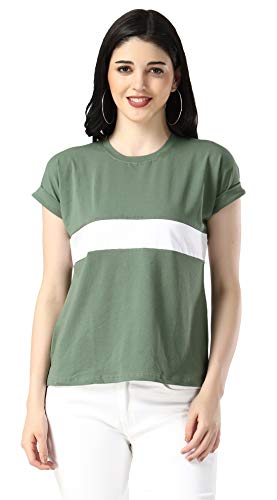 Image of DHRUVI TRENDZ Women Tops | T Shirt for Women | Tops for Jeans for Women | Western Tops for Women Stylish | T-Shirt for Women