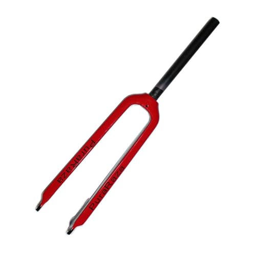 Fourche rigide carbone 29 pouces VTT ultra légère pour cadre de vélo à frein à disque QR