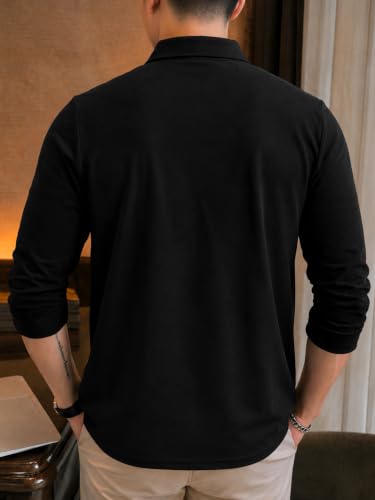 Image of Noble Monk Men's Full Sleeve Shirt | Casual Shirt for Men | Stylish Cotton Blend | Comfortable Everyday Wear | Button Down Clothing | Travel & Outdoor Apparel