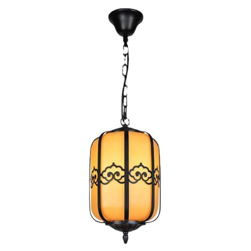 Lampe suspendue moderne de luxe avec cadre métallique externe robuste pour grand parc