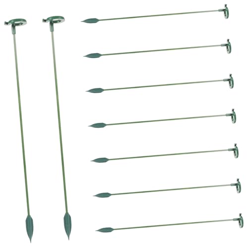 TOGEVAL 10pezzi Supporto per Piante Rampicanti da Giardino da Supporti per Fiori di Ortensia per Piante Vaso e Rampicanti