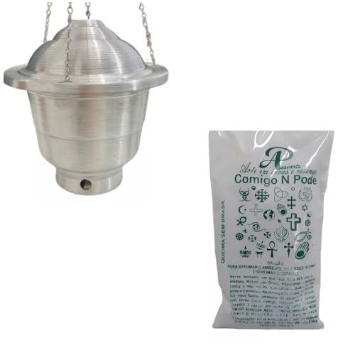 Kit Defumação Turíbulo + Defumação Comingo Ninguém Pode - Oferta